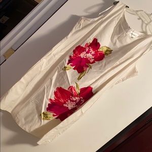 Studio I White Sleeveless Dress 22W EUC